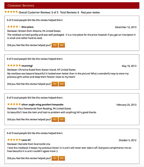 Customer Reviews